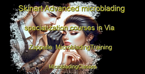 Skinart Advanced microblading specialization courses in Via Zappelle | #MicrobladingTraining #MicrobladingClasses #SkinartTraining-Italy