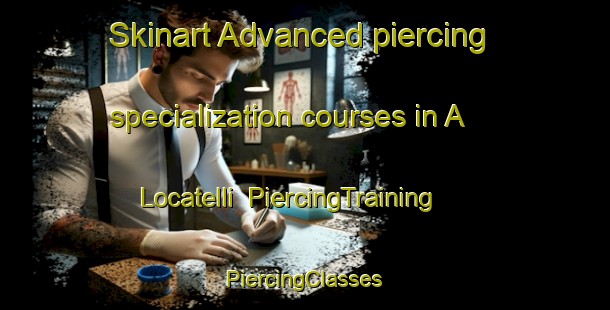 Skinart Advanced piercing specialization courses in A  Locatelli | #PiercingTraining #PiercingClasses #SkinartTraining-Italy