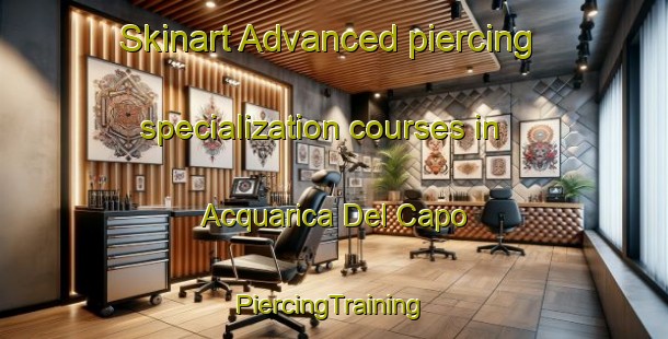 Skinart Advanced piercing specialization courses in Acquarica Del Capo | #PiercingTraining #PiercingClasses #SkinartTraining-Italy