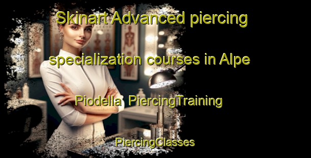 Skinart Advanced piercing specialization courses in Alpe Piodella | #PiercingTraining #PiercingClasses #SkinartTraining-Italy