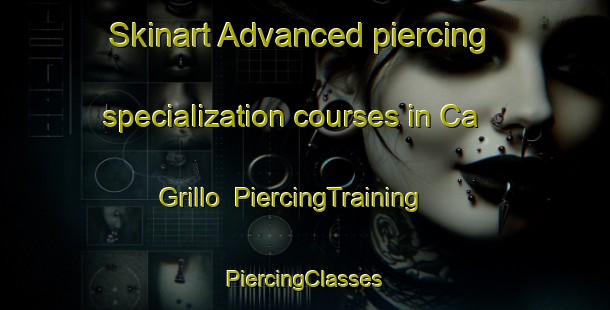 Skinart Advanced piercing specialization courses in Ca  Grillo | #PiercingTraining #PiercingClasses #SkinartTraining-Italy