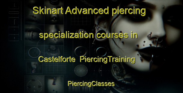 Skinart Advanced piercing specialization courses in Castelforte | #PiercingTraining #PiercingClasses #SkinartTraining-Italy