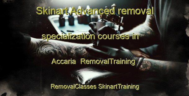 Skinart Advanced removal specialization courses in Accaria | #RemovalTraining #RemovalClasses #SkinartTraining-Italy