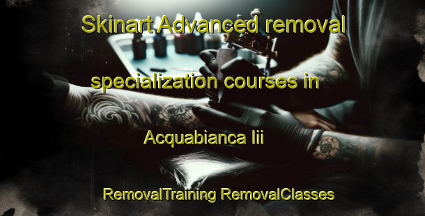 Skinart Advanced removal specialization courses in Acquabianca Iii | #RemovalTraining #RemovalClasses #SkinartTraining-Italy