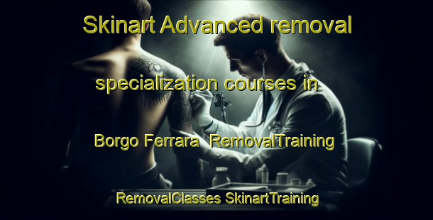 Skinart Advanced removal specialization courses in Borgo Ferrara | #RemovalTraining #RemovalClasses #SkinartTraining-Italy