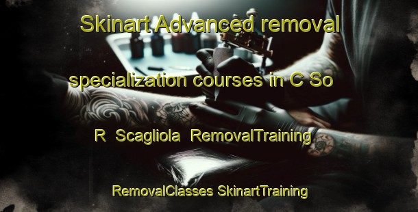 Skinart Advanced removal specialization courses in C So R  Scagliola | #RemovalTraining #RemovalClasses #SkinartTraining-Italy