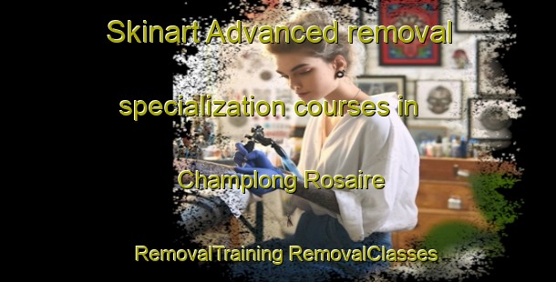 Skinart Advanced removal specialization courses in Champlong Rosaire | #RemovalTraining #RemovalClasses #SkinartTraining-Italy