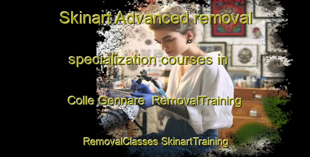 Skinart Advanced removal specialization courses in Colle Gennare | #RemovalTraining #RemovalClasses #SkinartTraining-Italy