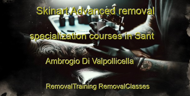 Skinart Advanced removal specialization courses in Sant Ambrogio Di Valpollicella | #RemovalTraining #RemovalClasses #SkinartTraining-Italy