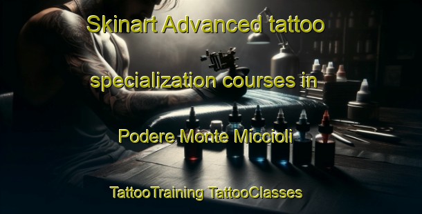 Skinart Advanced tattoo specialization courses in Podere Monte Miccioli | #TattooTraining #TattooClasses #SkinartTraining-Italy