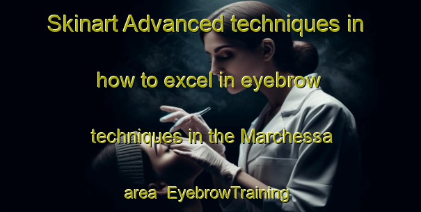 Skinart Advanced techniques in how to excel in eyebrow techniques in the Marchessa area | EyebrowTraining | EyebrowClasses | SkinartTraining-Italy