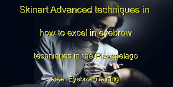 Skinart Advanced techniques in how to excel in eyebrow techniques in the Pievepelago area | EyebrowTraining | EyebrowClasses | SkinartTraining-Italy