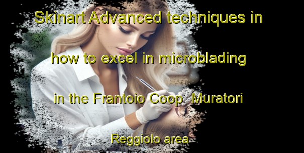 Skinart Advanced techniques in how to excel in microblading in the Frantoio Coop  Muratori Reggiolo area | MicrobladingTraining | MicrobladingClasses | SkinartTraining-Italy