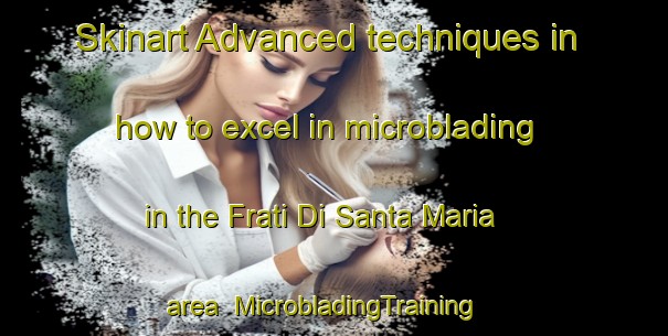 Skinart Advanced techniques in how to excel in microblading in the Frati Di Santa Maria area | MicrobladingTraining | MicrobladingClasses | SkinartTraining-Italy