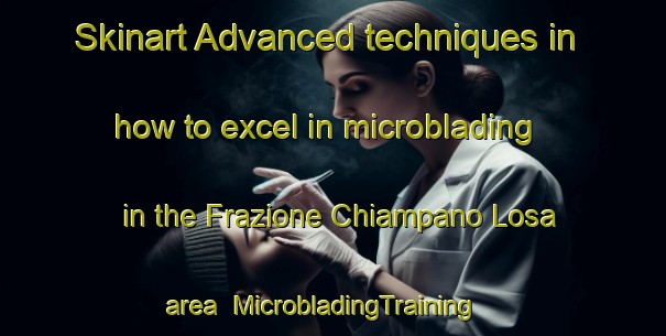 Skinart Advanced techniques in how to excel in microblading in the Frazione Chiampano Losa area | MicrobladingTraining | MicrobladingClasses | SkinartTraining-Italy
