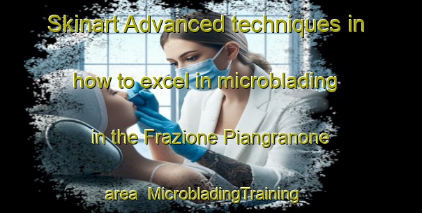 Skinart Advanced techniques in how to excel in microblading in the Frazione Piangranone area | MicrobladingTraining | MicrobladingClasses | SkinartTraining-Italy