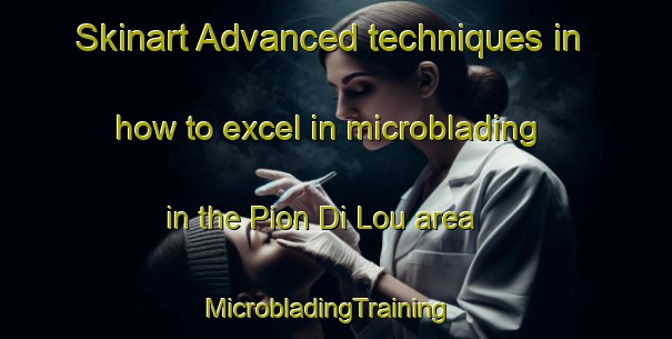 Skinart Advanced techniques in how to excel in microblading in the Pion Di Lou area | MicrobladingTraining | MicrobladingClasses | SkinartTraining-Italy