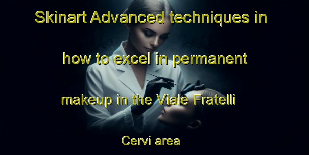 Skinart Advanced techniques in how to excel in permanent makeup in the Viale Fratelli Cervi area | PermanentmakeupTraining | PermanentmakeupClasses | SkinartTraining-Italy