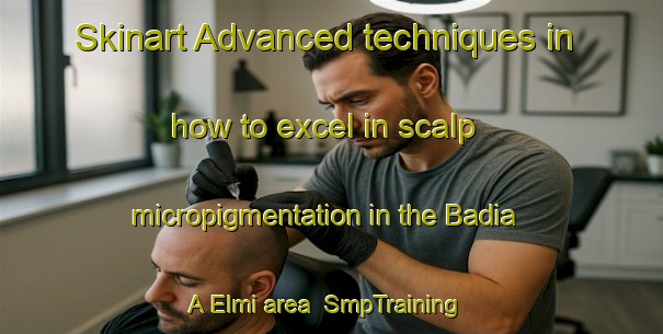 Skinart Advanced techniques in how to excel in scalp micropigmentation in the Badia A Elmi area | SmpTraining | SmpClasses | SkinartTraining-Italy