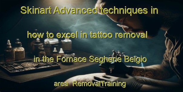Skinart Advanced techniques in how to excel in tattoo removal in the Fornace Segherie Belgio area | RemovalTraining | RemovalClasses | SkinartTraining-Italy