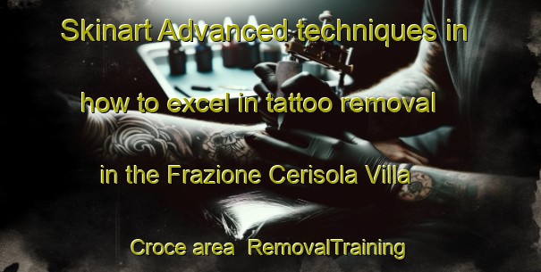 Skinart Advanced techniques in how to excel in tattoo removal in the Frazione Cerisola Villa Croce area | RemovalTraining | RemovalClasses | SkinartTraining-Italy