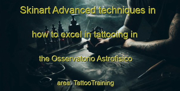 Skinart Advanced techniques in how to excel in tattooing in the Osservatorio Astrofisico area | TattooTraining | TattooClasses | SkinartTraining-Italy