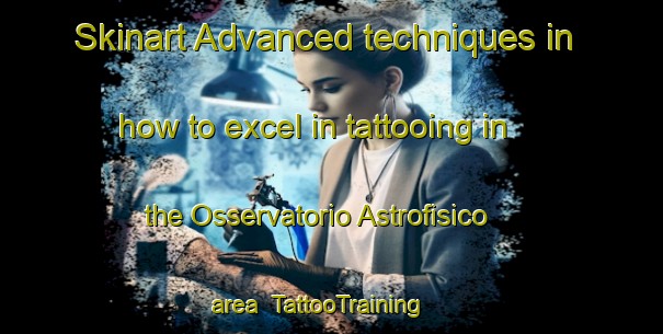 Skinart Advanced techniques in how to excel in tattooing in the Osservatorio Astrofisico area | TattooTraining | TattooClasses | SkinartTraining-Italy