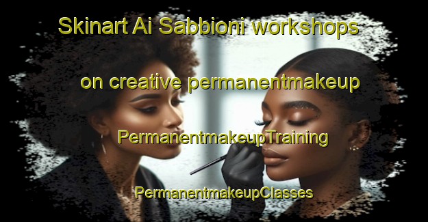 Skinart Ai Sabbioni workshops on creative permanentmakeup | #PermanentmakeupTraining #PermanentmakeupClasses #SkinartTraining-Italy