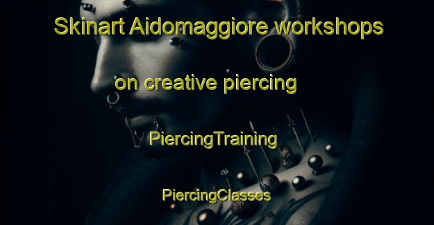 Skinart Aidomaggiore workshops on creative piercing | #PiercingTraining #PiercingClasses #SkinartTraining-Italy