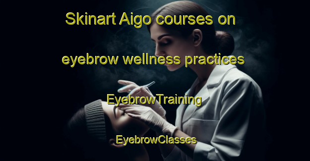 Skinart Aigo courses on eyebrow wellness practices | EyebrowTraining | EyebrowClasses | SkinartTraining-Italy