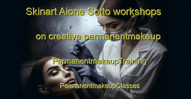 Skinart Aione Sotto workshops on creative permanentmakeup | #PermanentmakeupTraining #PermanentmakeupClasses #SkinartTraining-Italy