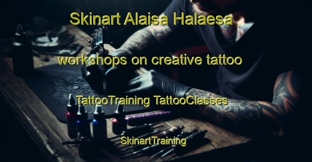 Skinart Alaisa Halaesa workshops on creative tattoo | #TattooTraining #TattooClasses #SkinartTraining-Italy