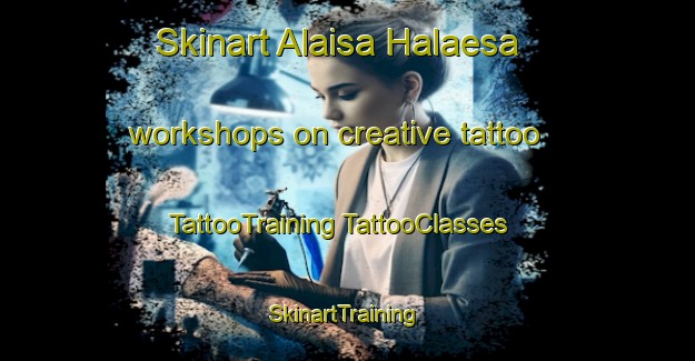 Skinart Alaisa Halaesa workshops on creative tattoo | #TattooTraining #TattooClasses #SkinartTraining-Italy