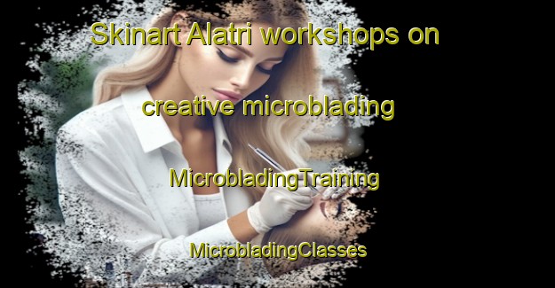 Skinart Alatri workshops on creative microblading | #MicrobladingTraining #MicrobladingClasses #SkinartTraining-Italy