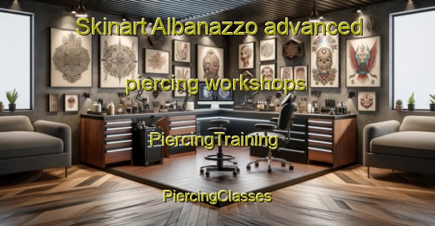 Skinart Albanazzo advanced piercing workshops | #PiercingTraining #PiercingClasses #SkinartTraining-Italy