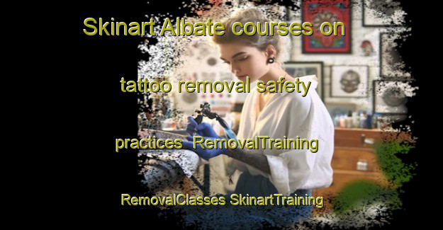 Skinart Albate courses on tattoo removal safety practices | #RemovalTraining #RemovalClasses #SkinartTraining-Italy