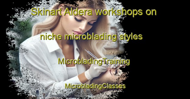 Skinart Aldera workshops on niche microblading styles | #MicrobladingTraining #MicrobladingClasses #SkinartTraining-Italy