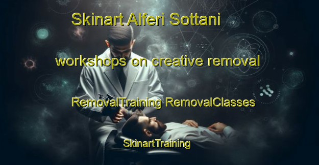 Skinart Alferi Sottani workshops on creative removal | #RemovalTraining #RemovalClasses #SkinartTraining-Italy