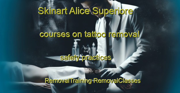 Skinart Alice Superiore courses on tattoo removal safety practices | #RemovalTraining #RemovalClasses #SkinartTraining-Italy