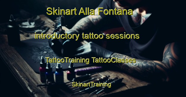 Skinart Alla Fontana introductory tattoo sessions | #TattooTraining #TattooClasses #SkinartTraining-Italy