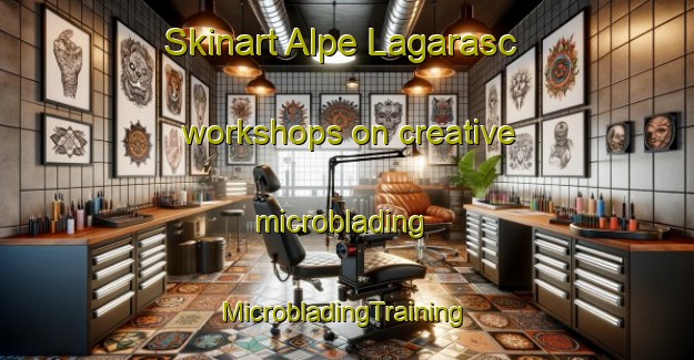 Skinart Alpe Lagarasc workshops on creative microblading | #MicrobladingTraining #MicrobladingClasses #SkinartTraining-Italy