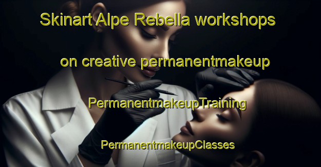 Skinart Alpe Rebella workshops on creative permanentmakeup | #PermanentmakeupTraining #PermanentmakeupClasses #SkinartTraining-Italy