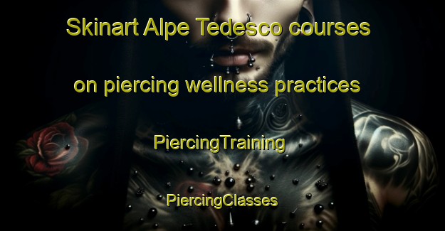 Skinart Alpe Tedesco courses on piercing wellness practices | #PiercingTraining #PiercingClasses #SkinartTraining-Italy