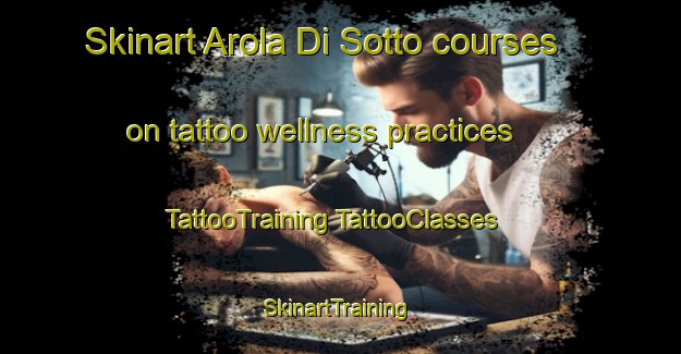 Skinart Arola Di Sotto courses on tattoo wellness practices | #TattooTraining #TattooClasses #SkinartTraining-Italy