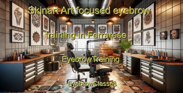Skinart Art-focused eyebrow training in Ferrarese | EyebrowTraining | EyebrowClasses | SkinartTraining-Italy