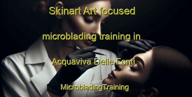 Skinart Art-focused microblading training in Acquaviva Delle Fonti | #MicrobladingTraining #MicrobladingClasses #SkinartTraining-Italy