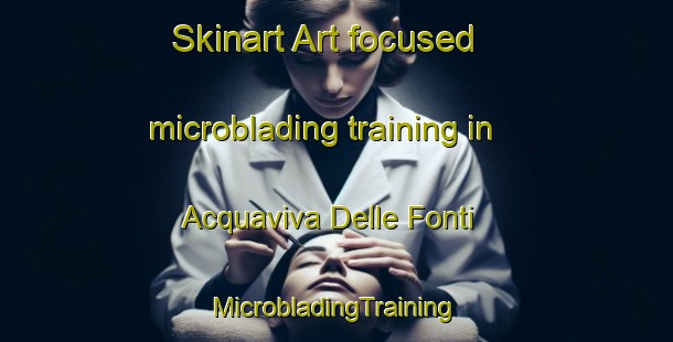 Skinart Art-focused microblading training in Acquaviva Delle Fonti | #MicrobladingTraining #MicrobladingClasses #SkinartTraining-Italy