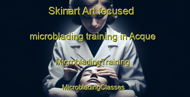 Skinart Art-focused microblading training in Acque | MicrobladingTraining | MicrobladingClasses | SkinartTraining-Italy