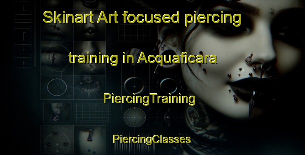 Skinart Art-focused piercing training in Acquaficara | #PiercingTraining #PiercingClasses #SkinartTraining-Italy