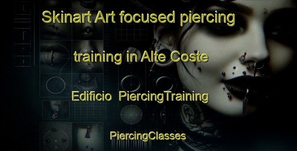 Skinart Art-focused piercing training in Alte Coste Edificio | #PiercingTraining #PiercingClasses #SkinartTraining-Italy